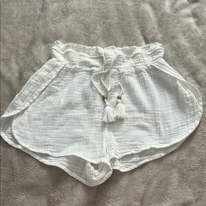 Abercrombie & Fitch high waist beach cover up shorts